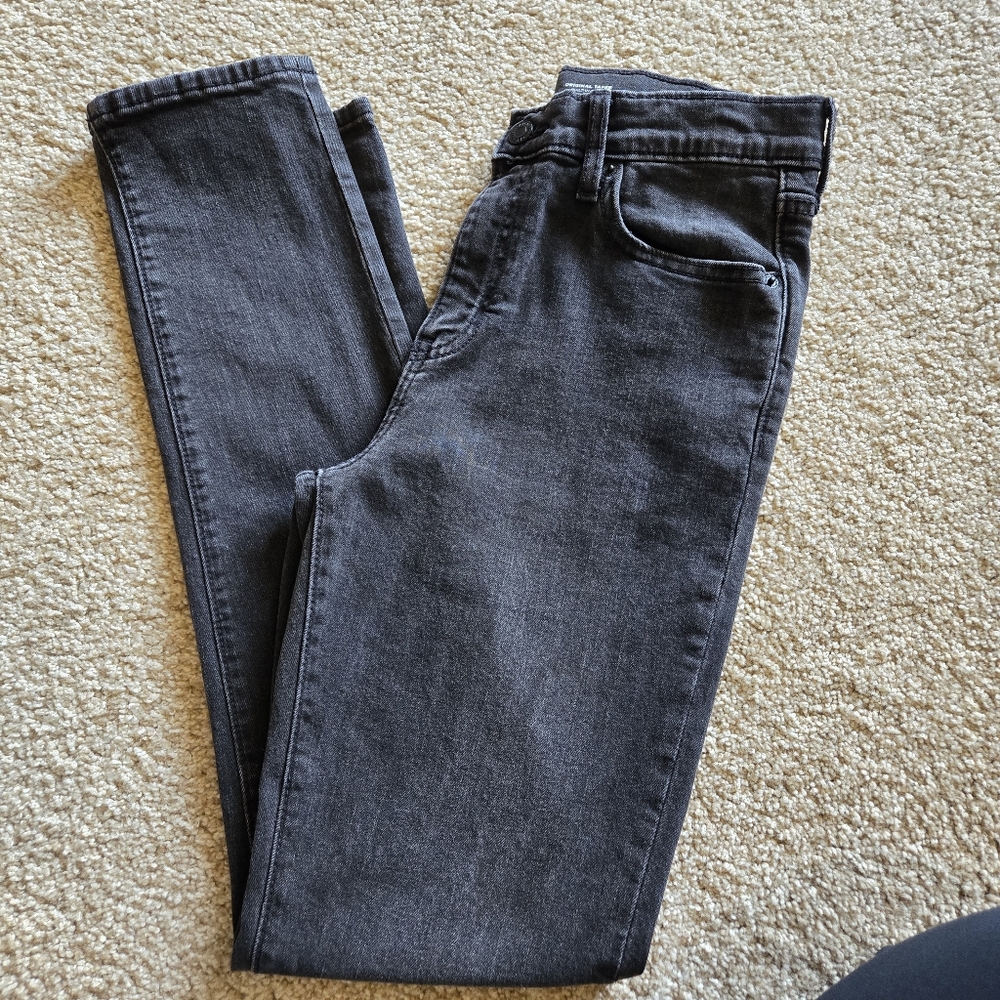 Old Navy Boys Charcoal Original Taper Jeans (Sz 16)
